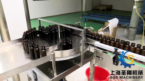 上海圣剛機(jī)械 50ml枸杞汁口服液灌裝機(jī)與不干膠貼標(biāo)機(jī)的優(yōu)勢與應(yīng)用